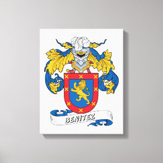 Impressão Em Tela Benitez Family Crest