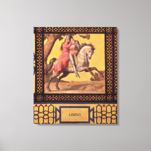 Impressão Em Tela Bens e o mal: Libido, 1832 (detalhe de 89709)