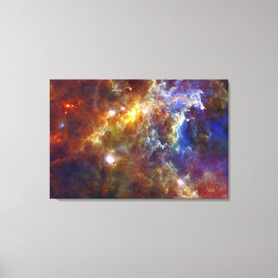 Impressão Em Tela Berçário estelar na nebulosa do Rosette