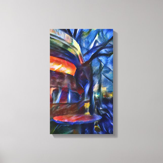 Impressão Em Tela Berlim Currywurst (Frente)