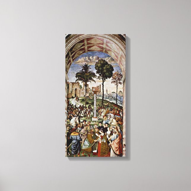 Impressão Em Tela Bernardino di Betto - Eleanor de Portugal (Frente)