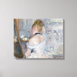 Impressão Em Tela Berthe Morisot - Mulher na sua Toilette