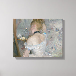 Impressão Em Tela Berthe Morisot - Mulher na sua Toilette