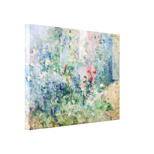 Impressão Em Tela Berthe Morisot - O Jardim de Bougal