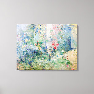 Impressão Em Tela Berthe Morisot - O Jardim em Bougival