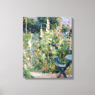 Impressão Em Tela Berthe Morisot -Rosas Tremedeiras / Malvas