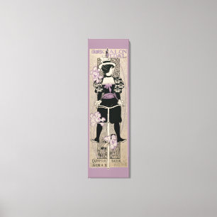 Impressão Em Tela Bicicleta CC0226 Art Nouveau