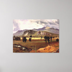 Impressão Em Tela Bierstadt - Moat Mountain, New Hampshire