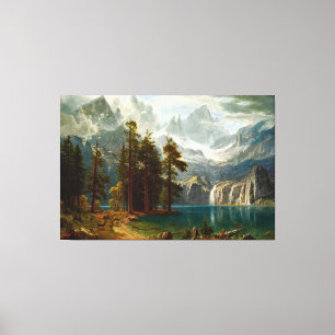 Impressão Em Tela Bierstadt Sierra Nevada