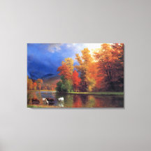 Bierstadt Sobre A Pintura Do Saco