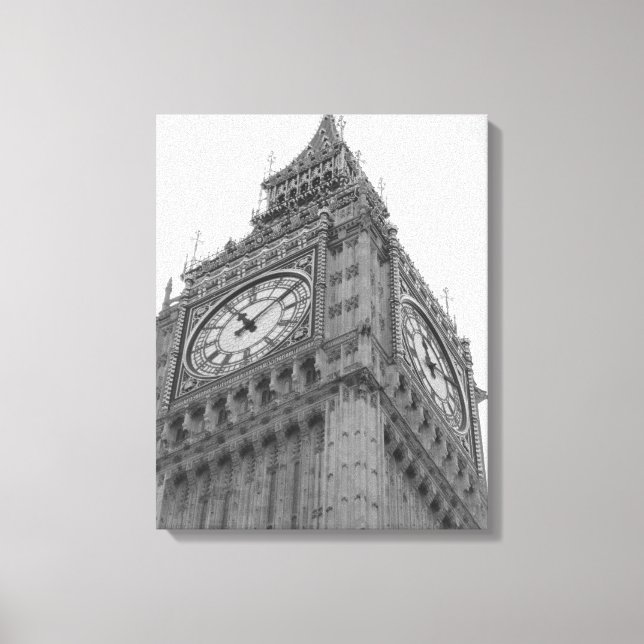 Impressão Em Tela Big Ben em Londres (Frente)