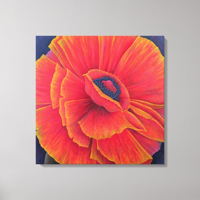 Impressão Em Tela Big Poppy 2003 (Frente)