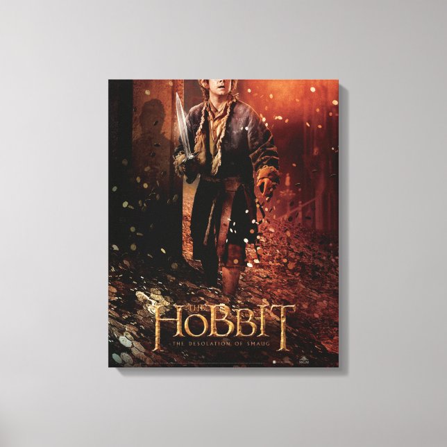 Impressão Em Tela BILBO BAGGINS™ Caracter Poster 3 (Frente)