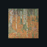 Impressão Em Tela Birch Forest por Gustav Klimt, Vintage Art Nouveau<br><div class="desc">Birch Forest (c. 1903), de Gustav Klimt, é uma pintura típica da Era Vitoriana Simbiolismo das belas artes, que apresenta uma cena natural. Uma floresta com pássaros e folhas no outono, com folhas castanhas espalhadas no chão. Sobre o artista: Gustav Klimt (1862-1918) era um pintor simbolista austríaco e um dos...</div>