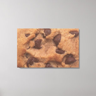 Impressão Em Tela Biscoito dos pedaços de chocolate
