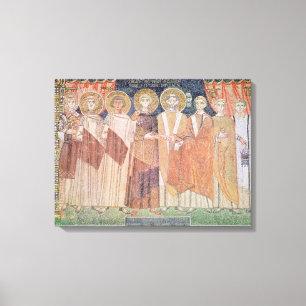 Impressão Em Tela Bishop de concessão de Constantim IV privilégios