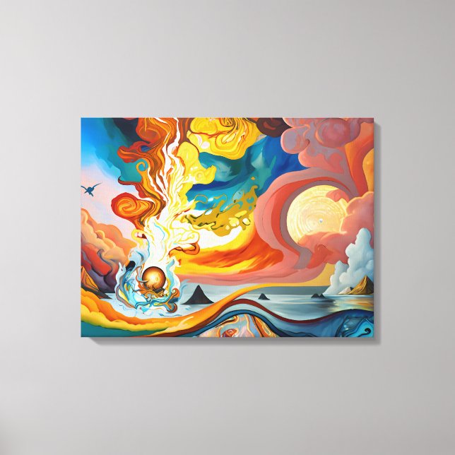 Impressão Em Tela Bit de água de ataque de incêndio (Frente)