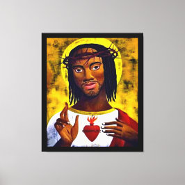 Impressão Em Tela Black Jesus