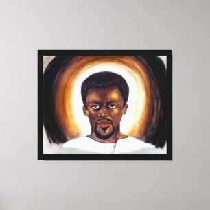 Impressão Em Tela Black Jesus