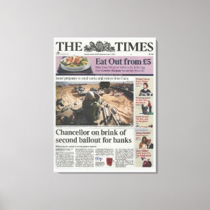 Impressão Em Tela Bloco Gênesis Bitmoney 2009 - Primeira Mensagem no