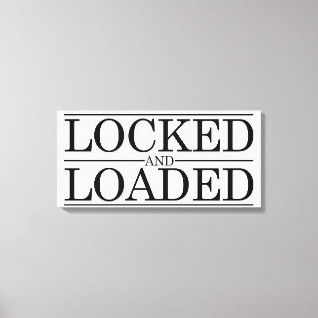 Impressão Em Tela Bloqueado em Chastity (Frente)