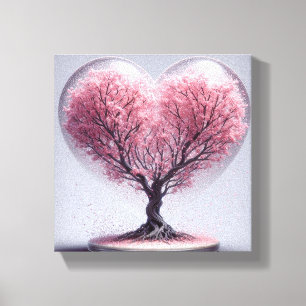 Impressão Em Tela Blossom de Cereja de Amor Japonês
