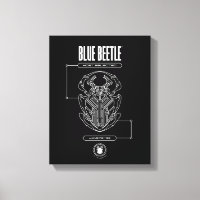 Blue Beetle Scarab Tech Graphic
