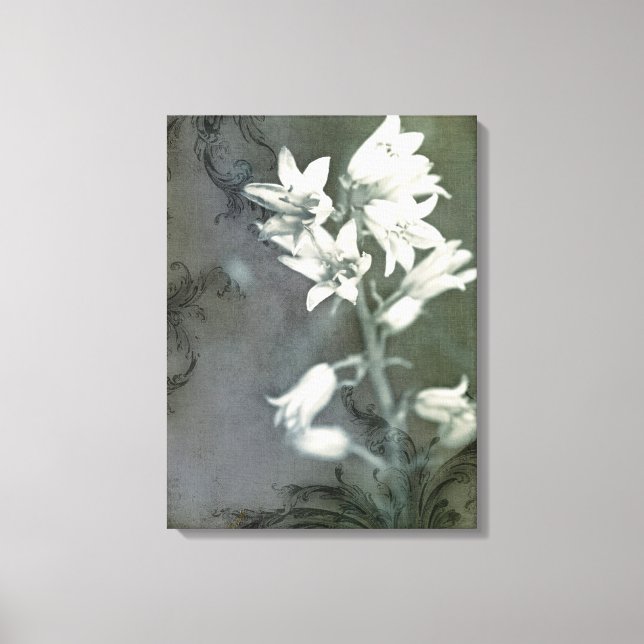 Impressão Em Tela Bluebeldes em preto e branco (Frente)