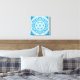 Impressão Em Tela Bluebird Mandala (Insitu(Bedroom))
