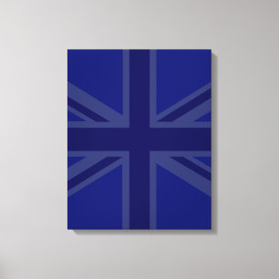 Impressão Em Tela Blues para bandeira britânica de bandeira da União