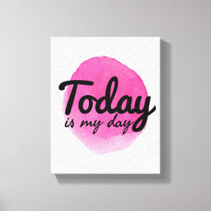 Impressão Em Tela boas vibrações palavras para autoamor e autocuid