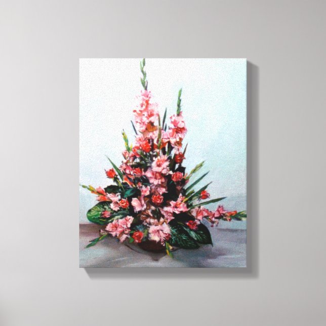 Impressão Em Tela Bodegón de flores (Frente)