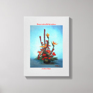 Impressão Em Tela Bodegón de Flores — Vida estática das flores