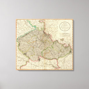 Impressão Em Tela Boémia, Moravia