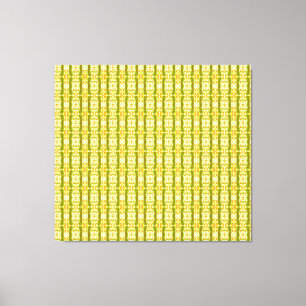 Impressão Em Tela Bohemian Earth Tone Vertical Tribal Pattern