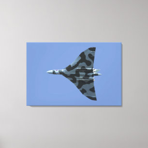 Impressão Em Tela Bombardeiro de Vulcan em vôo
