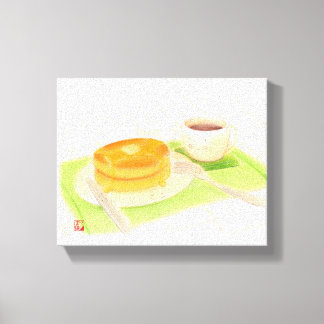 Impressão Em Tela Bon appétit "pancake"