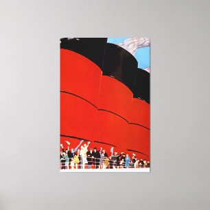 Impressão Em Tela Bon voyage do forro de oceano - XL