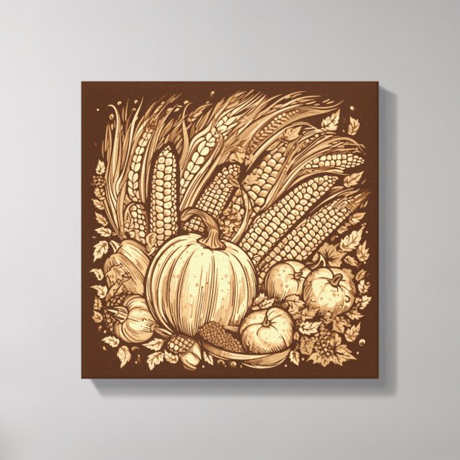 Impressão Em Tela Bonita Alegria (Frente)