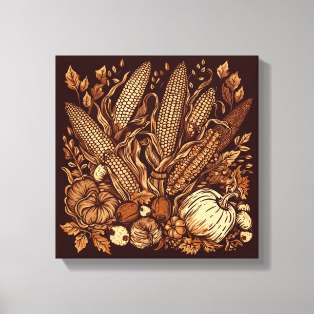 Impressão Em Tela Bonita Alegria (Frente)