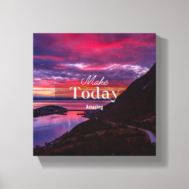 Impressão Em Tela Bonitamente Pintado (Frente)