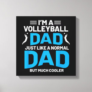 Impressão Em Tela Bonito Presente De Voleibol Engraçado Para Pais E