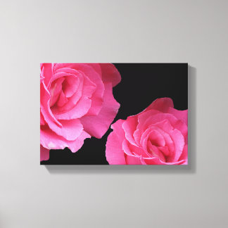 Impressão Em Tela Bonito rosas rosa simples, arte floral fina modern