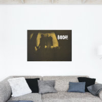 Booh Vampire Horror Nosferatu Amarelo