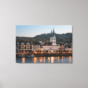 Impressão Em Tela Boppard Alemanha