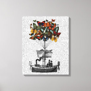 Impressão Em Tela Borboleta