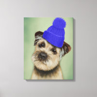 Borda com capacete azul