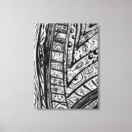 Impressão Em Tela Borda de uma lâmina