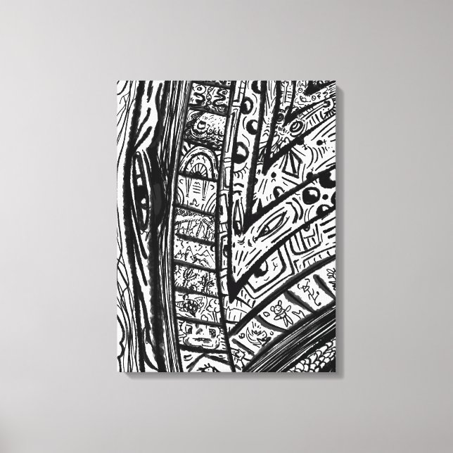 Impressão Em Tela Borda de uma lâmina (Frente)