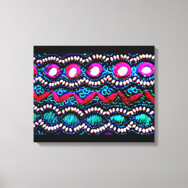 Impressão Em Tela Bordado com bolsa da Índia